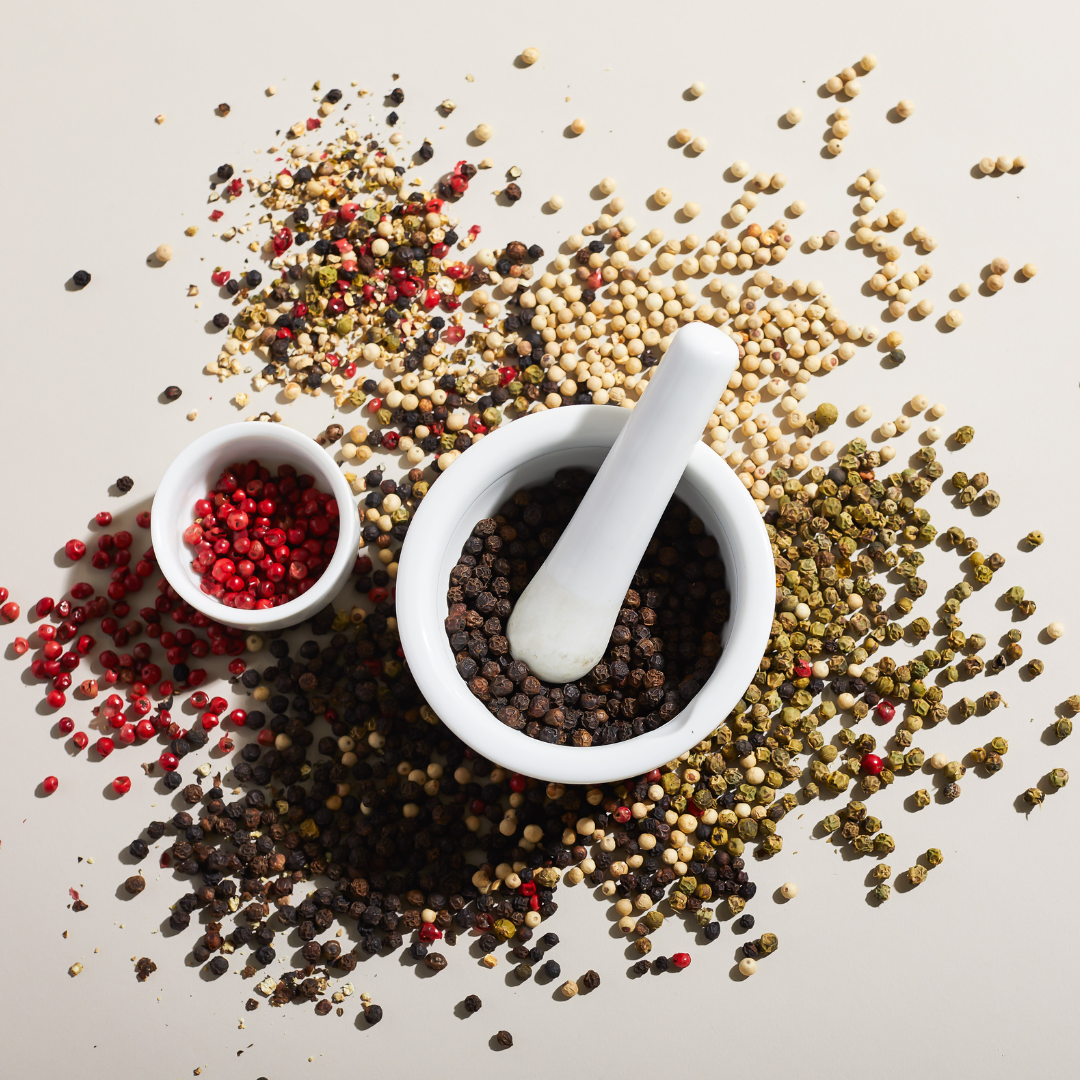 Peppercorns, European Blend - Flatpack, 1/2 Cup - The Spice House