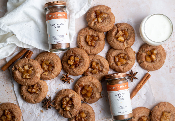 Apple Pie Thumbprint Cookies