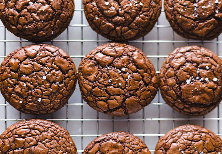 Flourless Chocolate Chunk Cookies