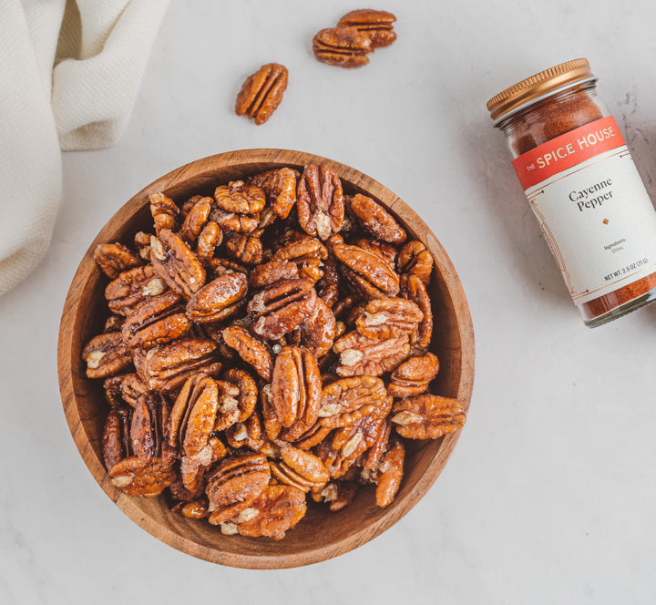 Spiced Candied Pecans