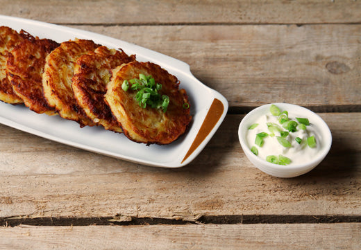 Potato Pancakes with a Chicago Twist