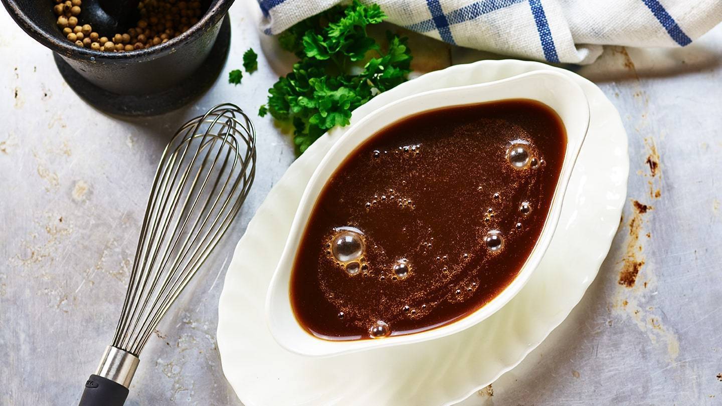 Rich Red Wine & Shallot Sauce. Shop Now!