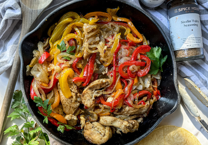 Cast Iron Skillet Fajitas