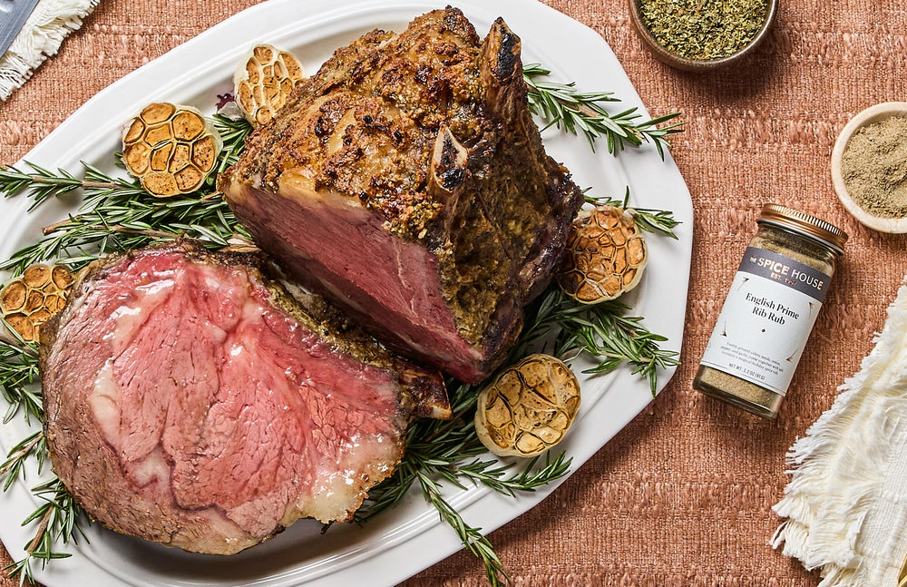 Prime Rib Roast with Horseradish Crust