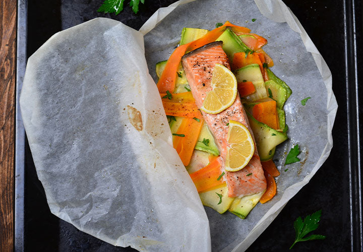 Salmon en Papillote - A healthy way of cooking fish - Culinary Ambition