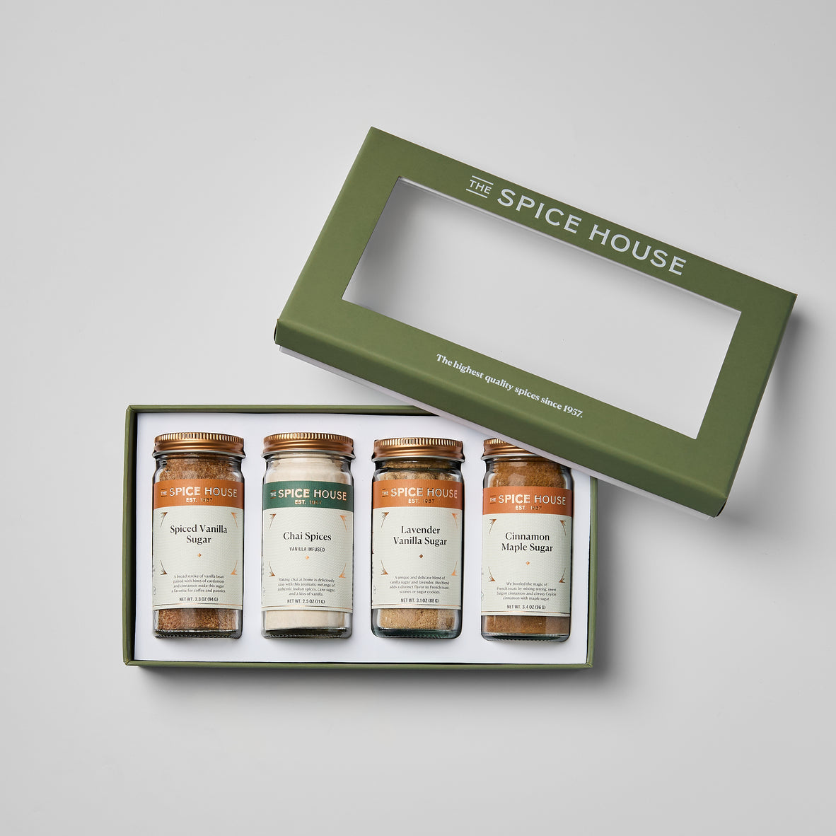 Gift Box, Spiced Sugars Collection