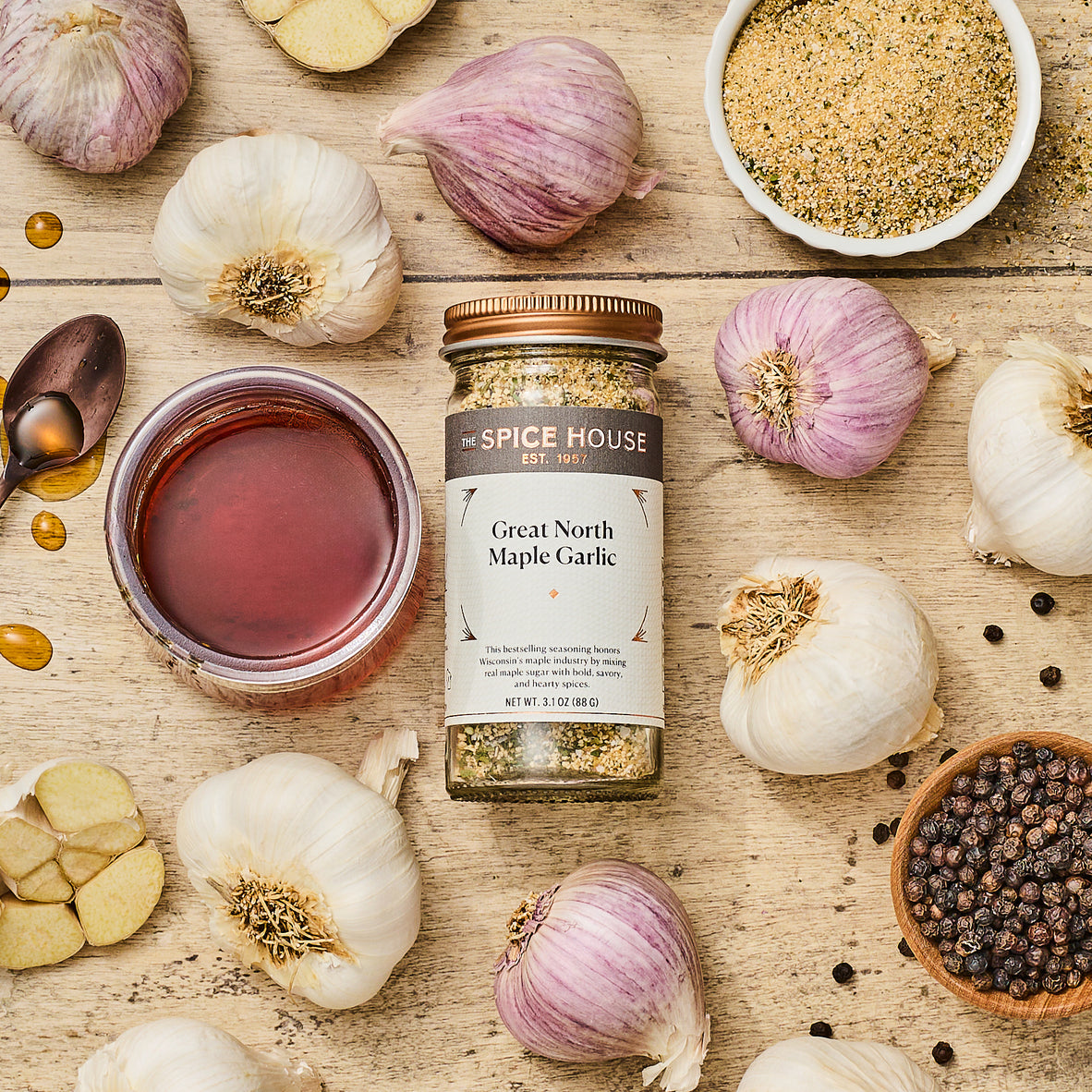 Great North Maple Garlic Seasoning